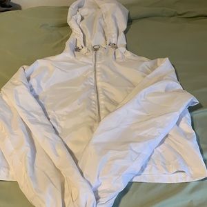 White Urban Heritage Zip Up Jacket